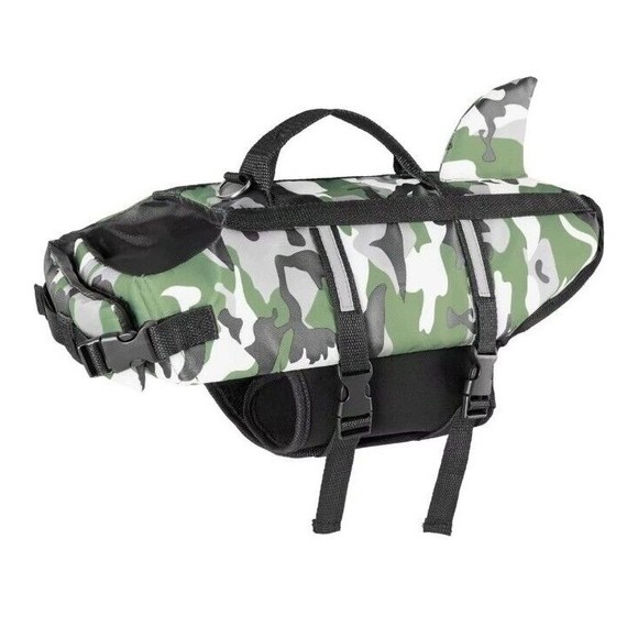 Other - Life Jacket Vest Dogs Camo Green Safety Large
